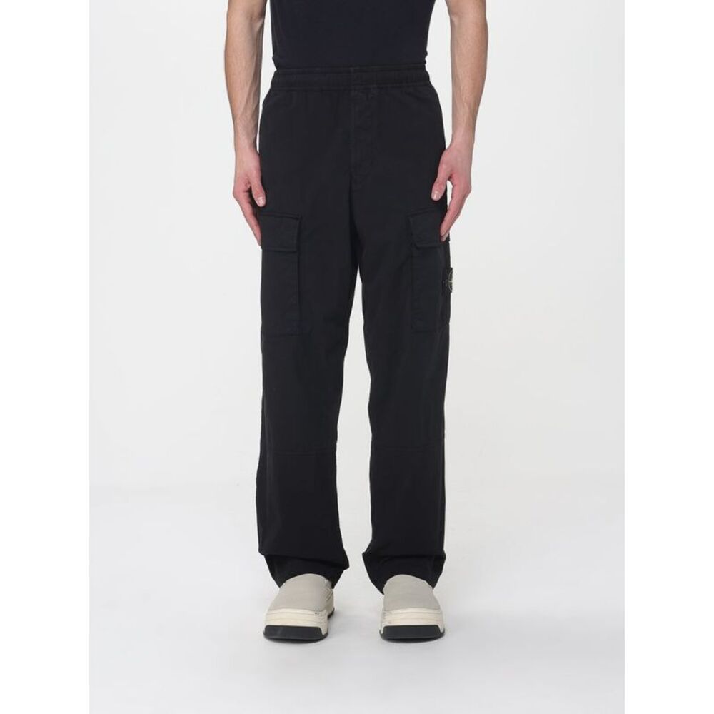 Stone Island Pants Men Black